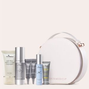 SkinMedica Skincare Collection with White and Silver Tones
